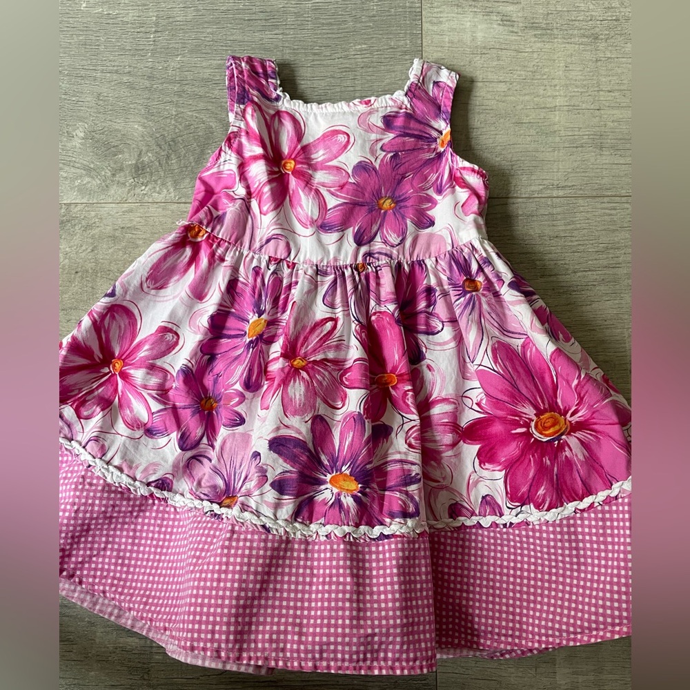Vintage Sweet Potatoes Floral Dress